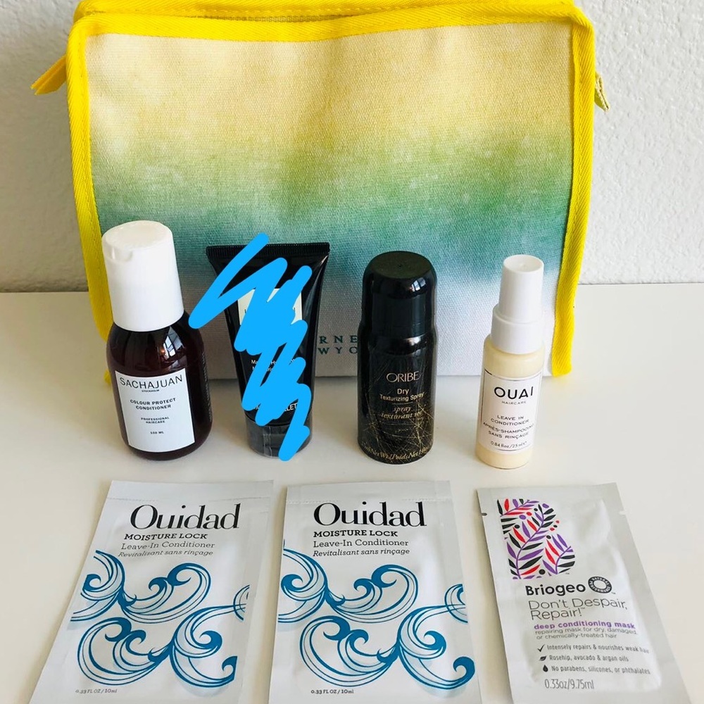 Hair care 6 pieces free makeup bag - Picture 1 of 6